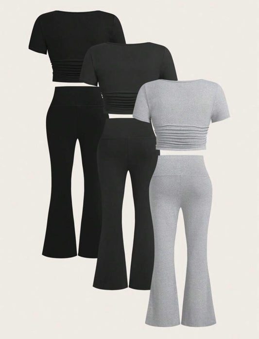 Gym Women Clothes Tracksuit Sets
