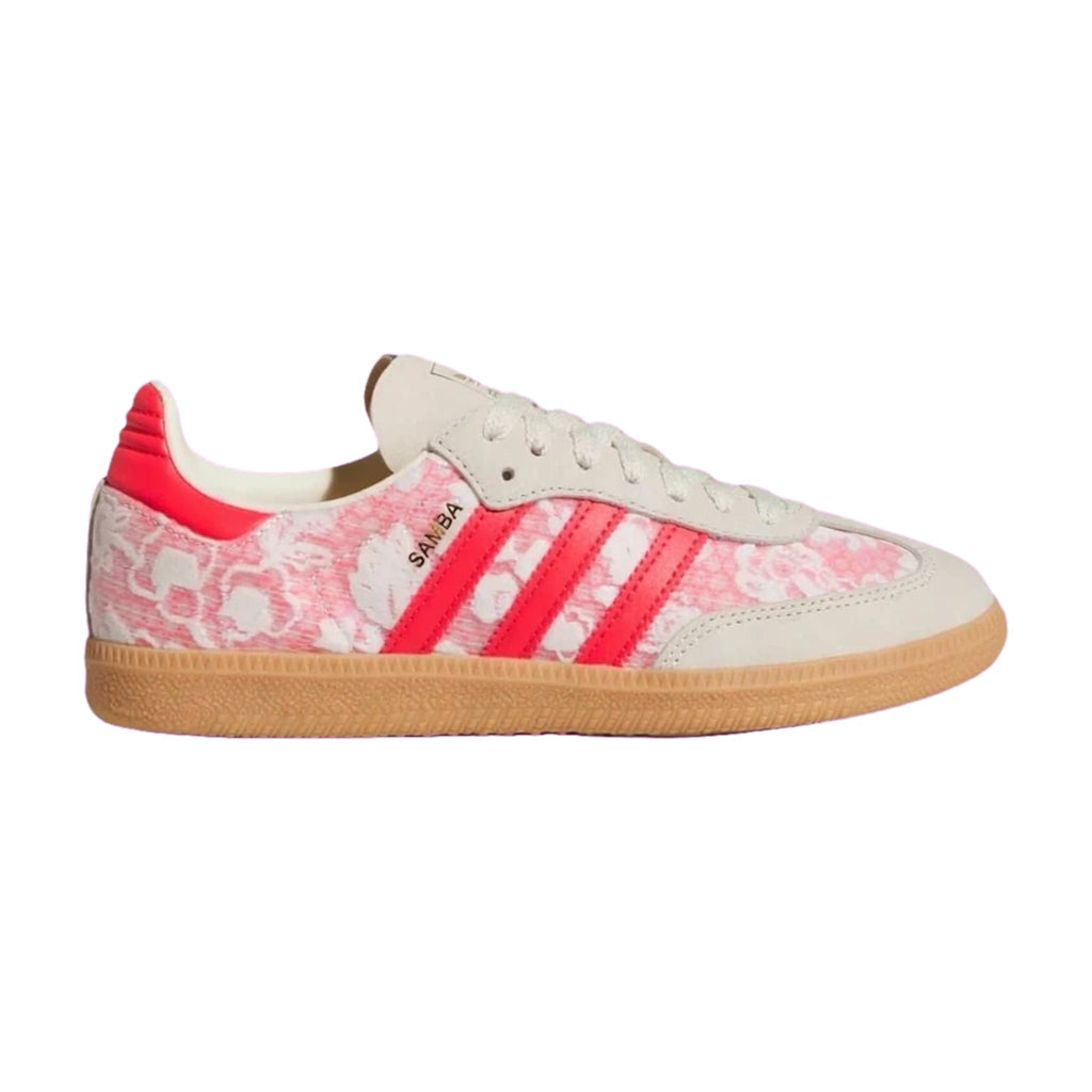 Soft Girl Floral Samba-Inspired Sneaker