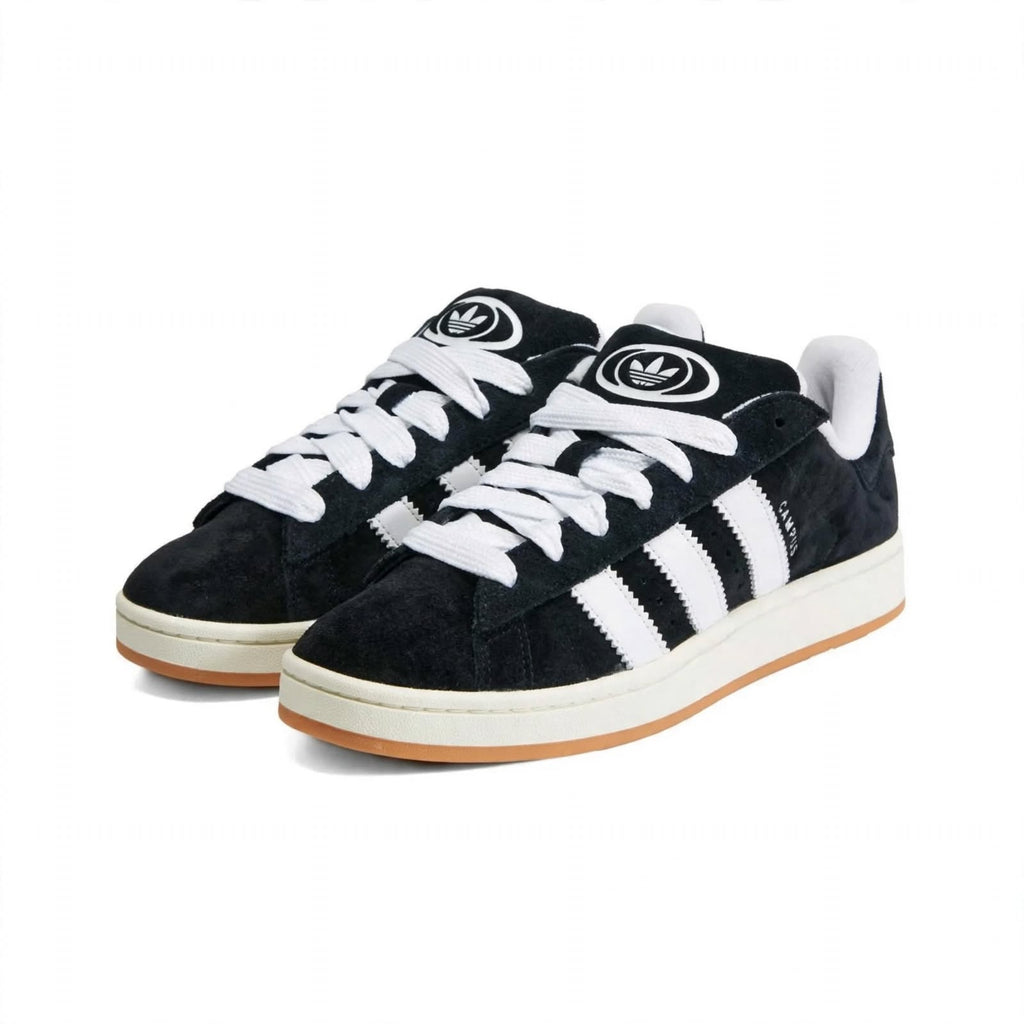 Campus 00s Retro Sneaker - Core Black / White / Gum Sole