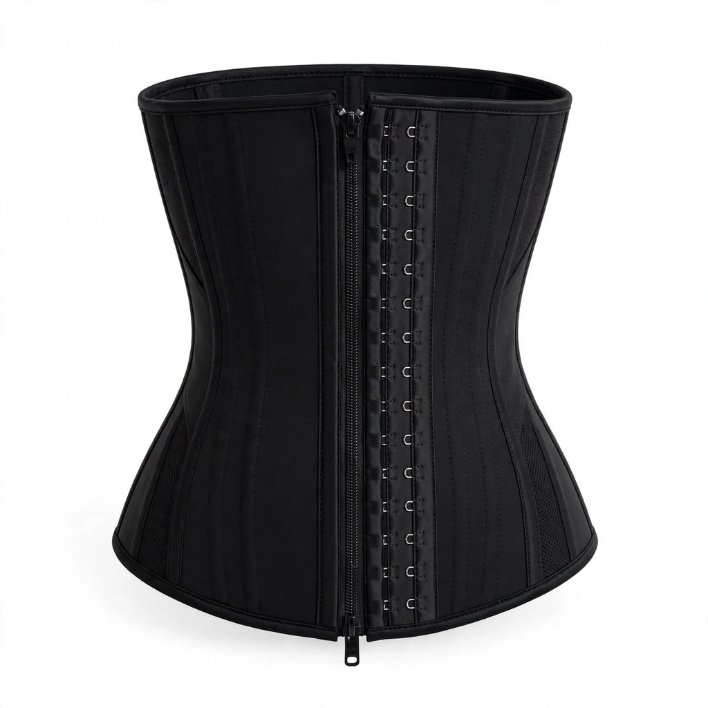 Hourglass Zipper Waist Trainer Corset